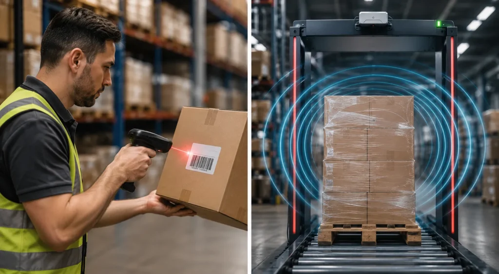 RFID BARCODE COMPRASION