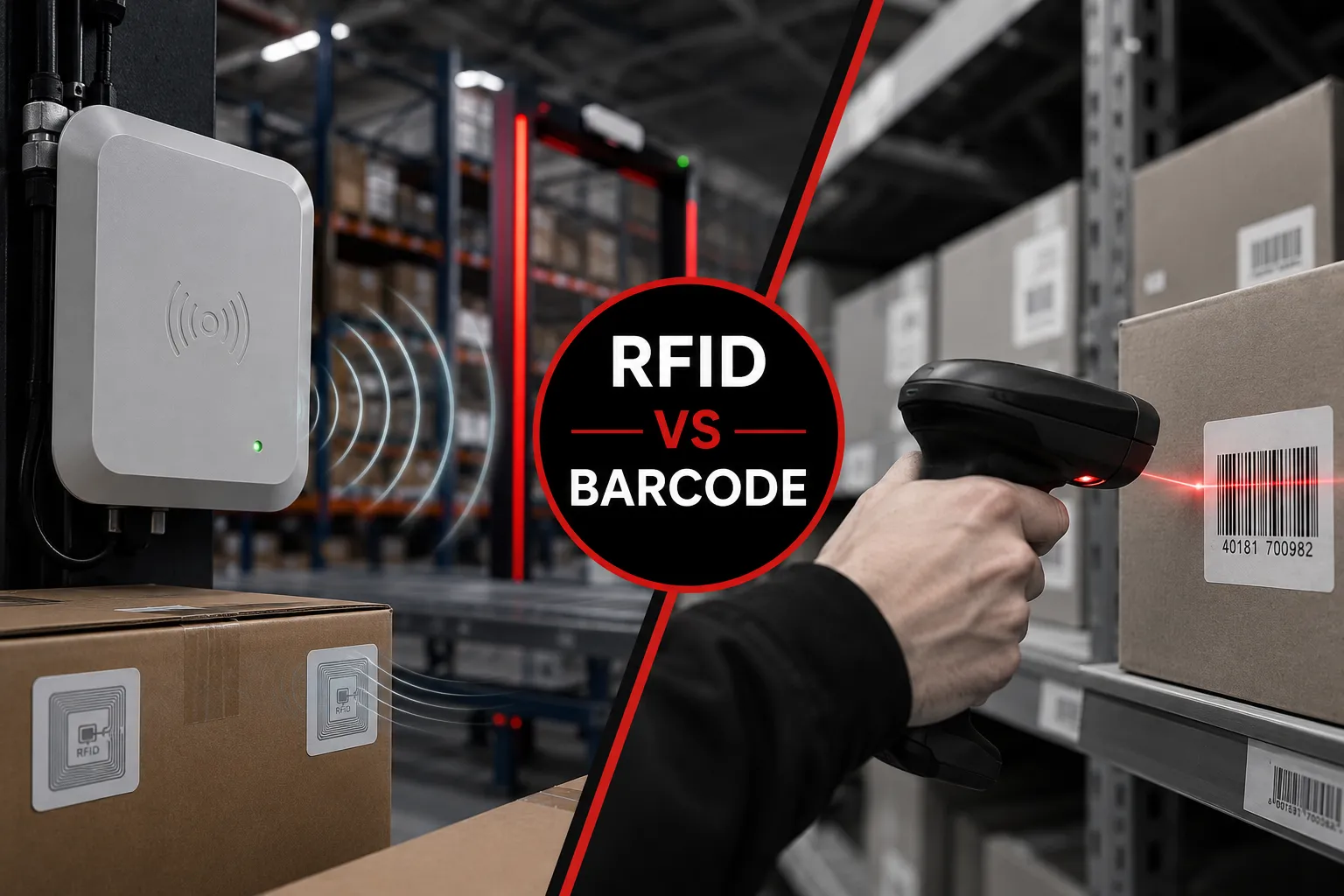 RFID vs Barcode - Detail Comparison (2026)