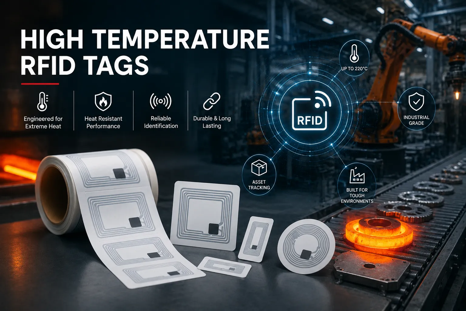 High Temperature RFID Tags