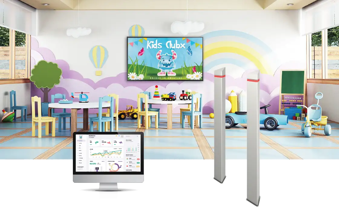 I-Clubx Çocuk Kulübü RFID Takip Sistemi