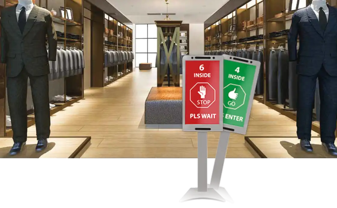 I-Count Mağaza Ziyaretçi Sayım ve Yoğunluk Kontrol Sistemi