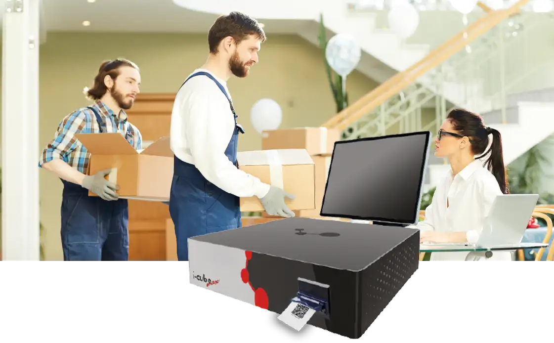 I-Cube Max Print and Screen RFID Cube Reader