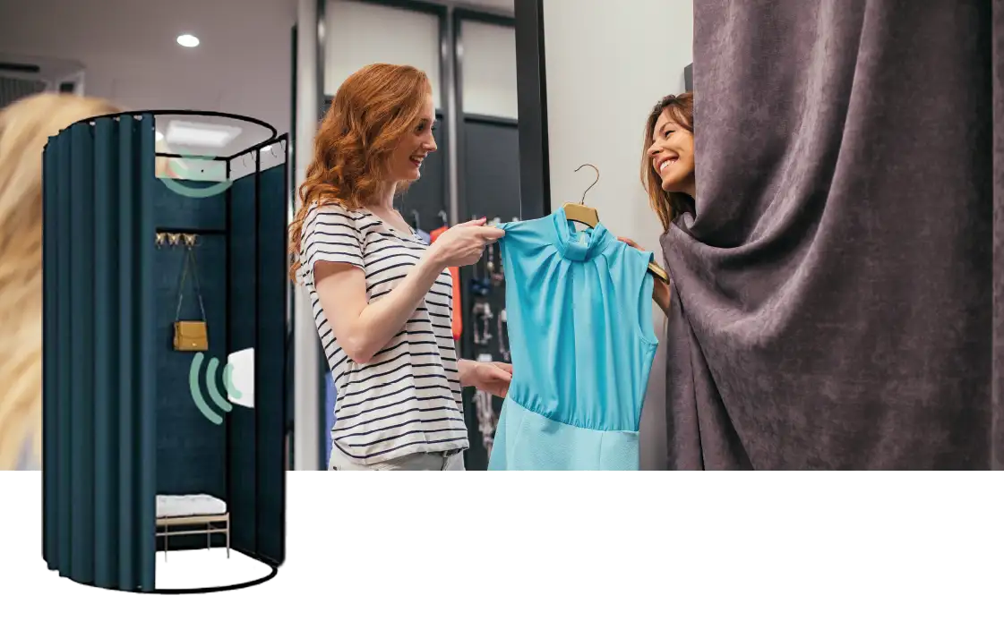 I-Fitting Room RFID Deneme Kabini Ürün Takip Sistemi