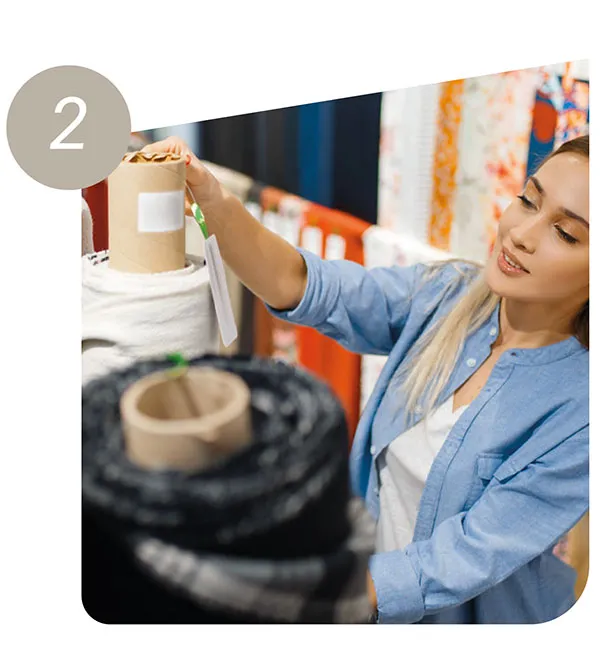 Kumaş rulo top takibi